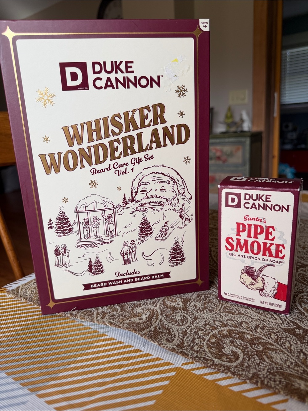 NWT Duke Cannon Whisker Wonderland Beard Care Gift Set and Soap